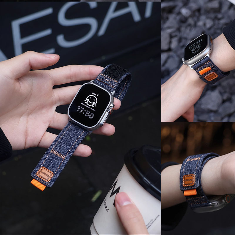 Canvas Strap Watch - Canvas Nylon Strap for Apple Watch