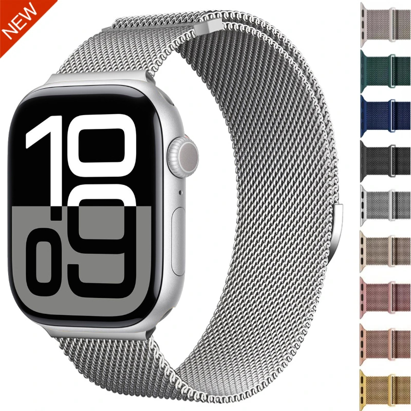 Milanese Loop Magnetic - Milanese Metal Strap For Apple Watch
