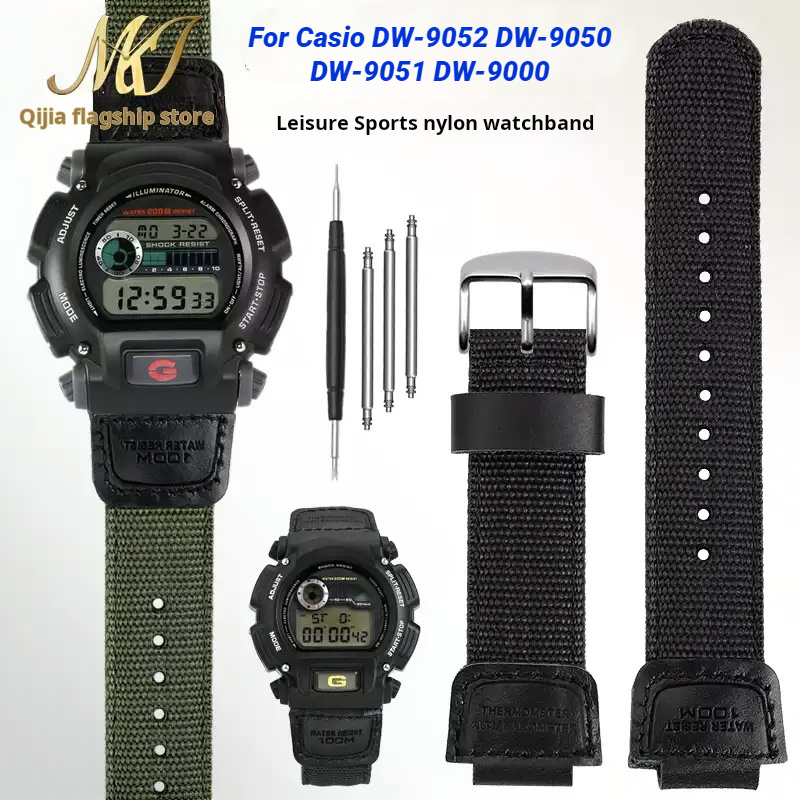 Canvas Strap Watch - Modified Nylon Sports Strap For Casio