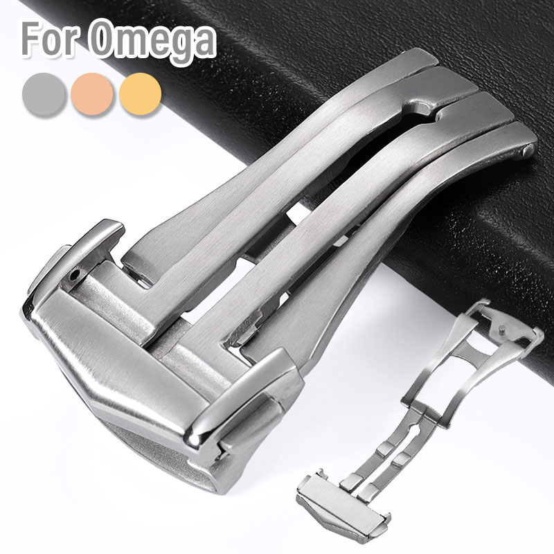 Butterfly Clasp Deployant - Stainless Steel Watch Buckle 18mm 20mm