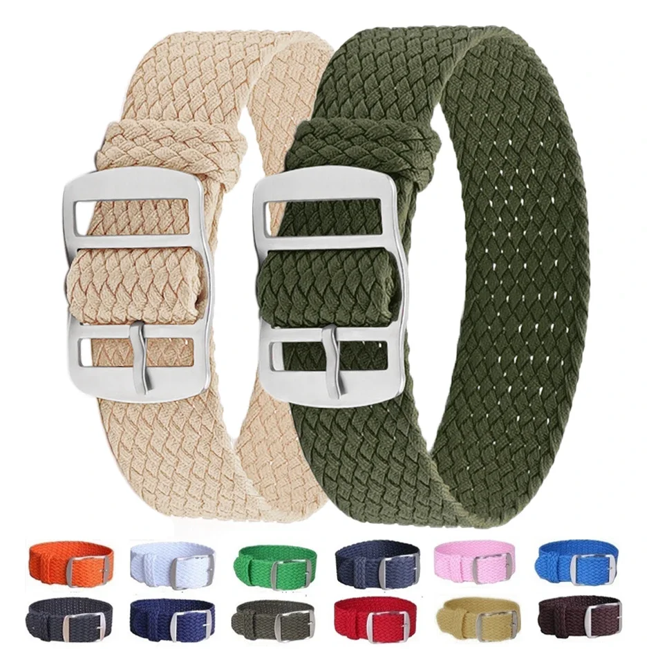 14mm 16mm 18mm 20mm 22mm Perlo - огляд і ціна Perlon Strap Woven