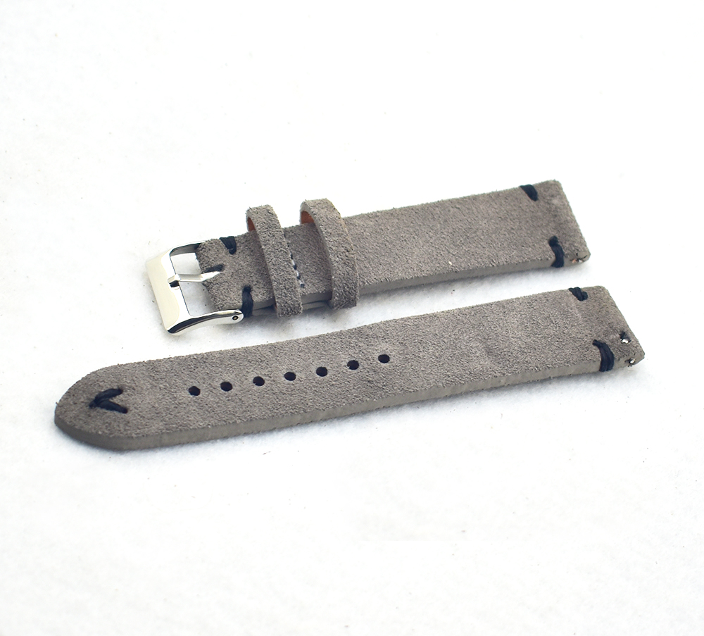 Watchbands Retro Genuine Leath - огляд і ціна Suede Strap Watch
