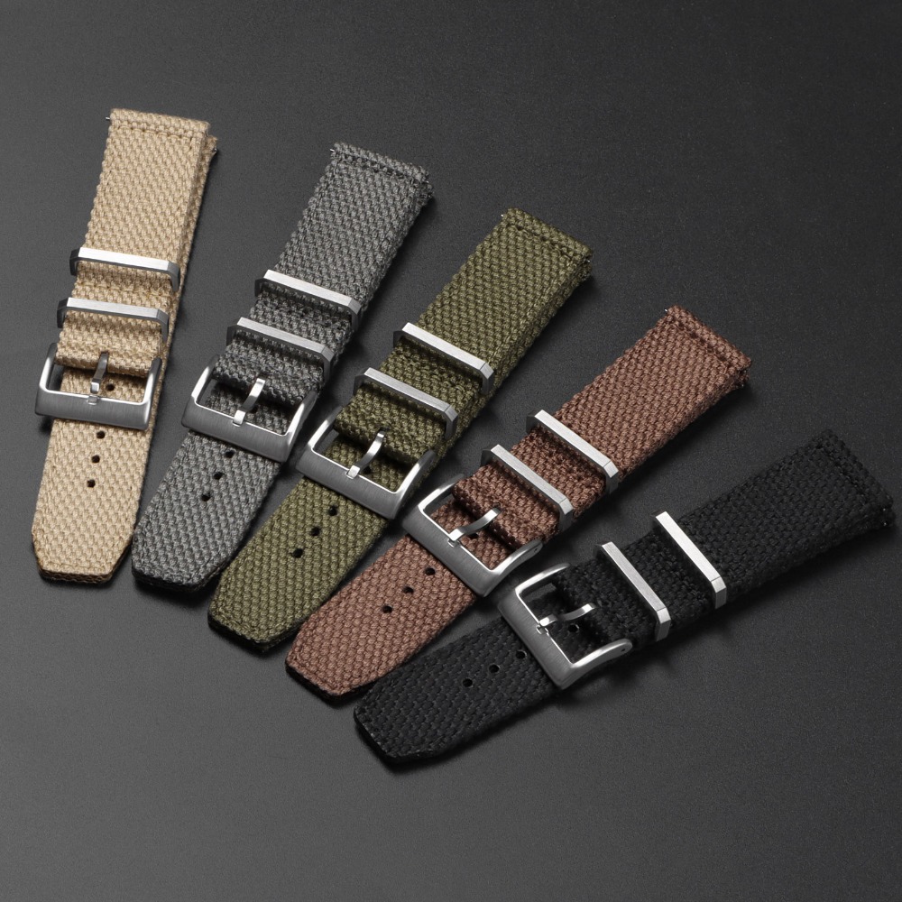 High Quality Nylon Watch Strap - огляд і ціна Canvas Strap Watch
