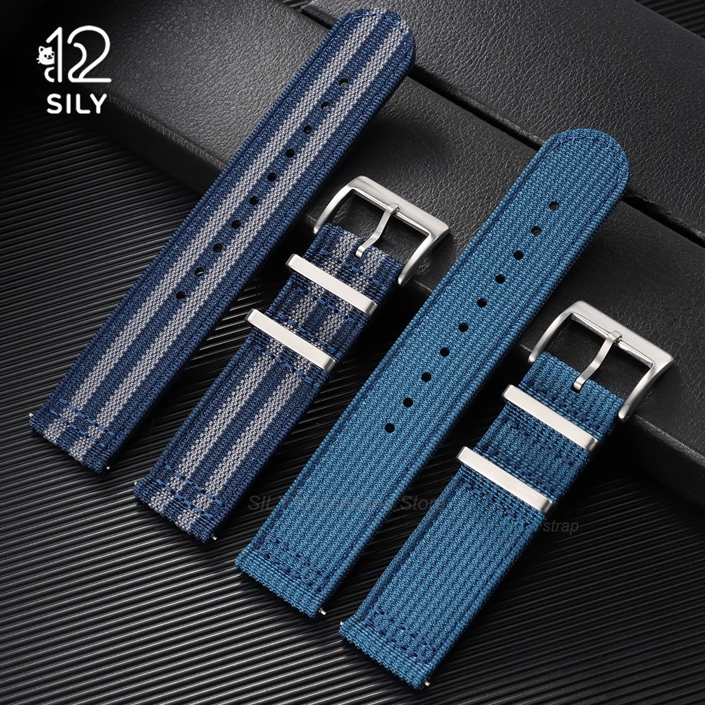 20/22mm Woven Canvas Fabric Wr - огляд і ціна Canvas Strap Watch