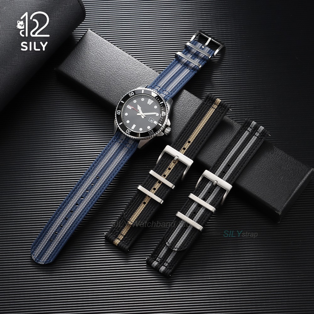 20/22mm Woven Canvas Fabric Wr - огляд і ціна Canvas Strap Watch
