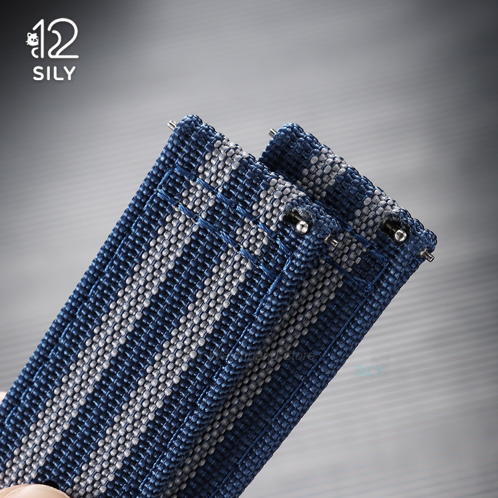 20/22mm Woven Canvas Fabric Wr - огляд і ціна Canvas Strap Watch
