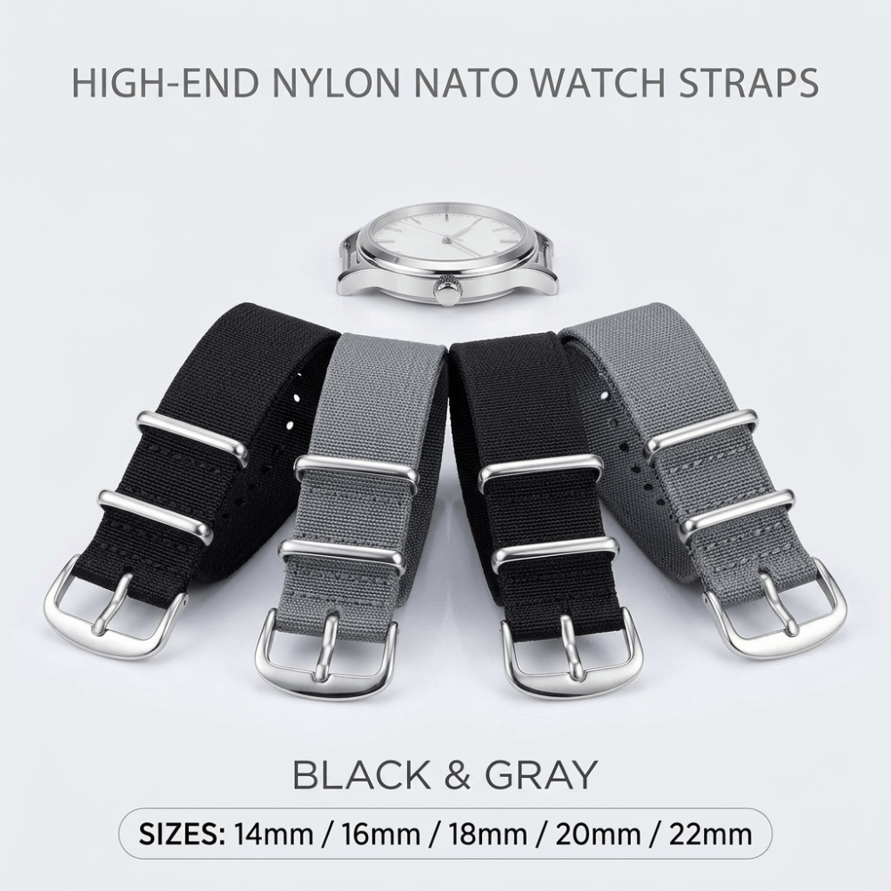14/16/18/20/22mm NATO Watch Ba - огляд і ціна Nato Strap Nylon