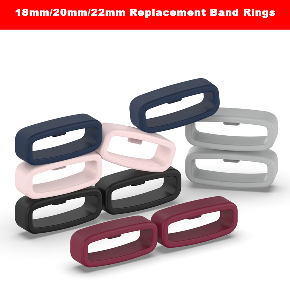 18 20 22mm Watch Band Ring Rub - огляд і ціна Silicone Watch Band 22Mm