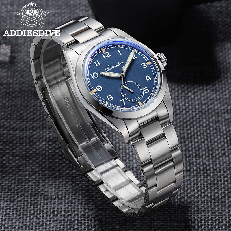 ADDIESDIVE 36mm Men's Quartz W - огляд і ціна Stainless Bracelet Diver