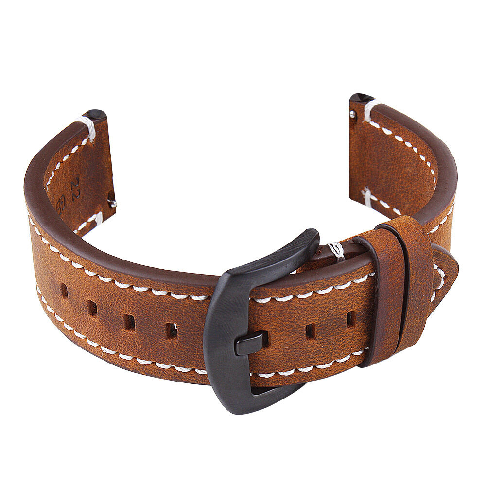 18 19 20 21 22 24 mm Quick Rel - огляд і ціна Leather Strap Quick Release