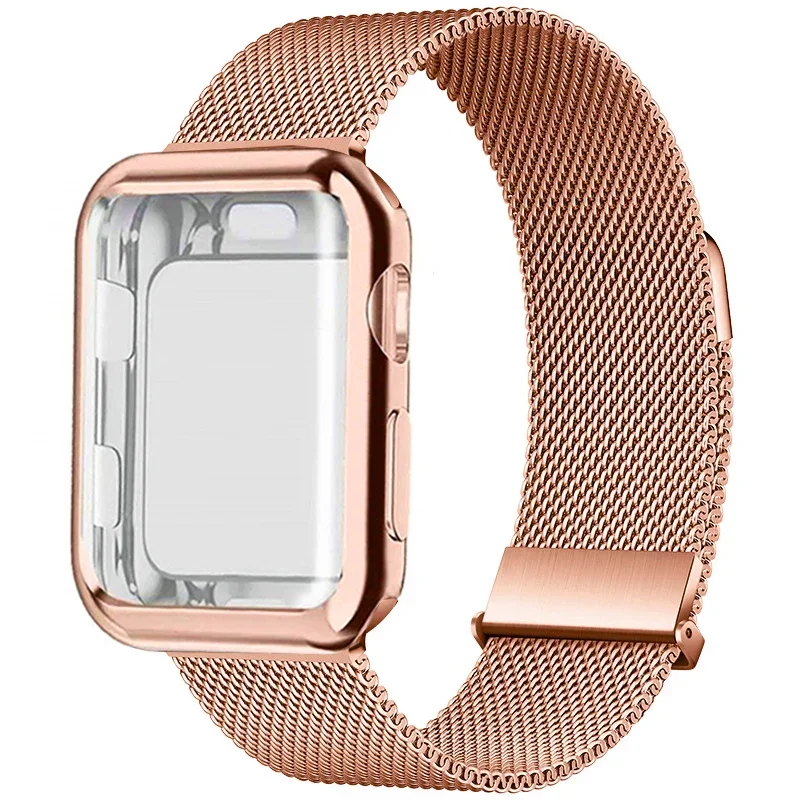 Milanese Loop+Case For Apple W - огляд і ціна Milanese Loop Magnetic