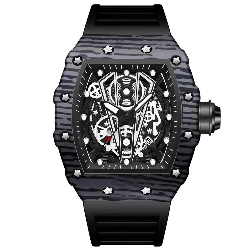 BINBOND B8577 Fashion Men's Qu - огляд і ціна Rubber Strap Diver