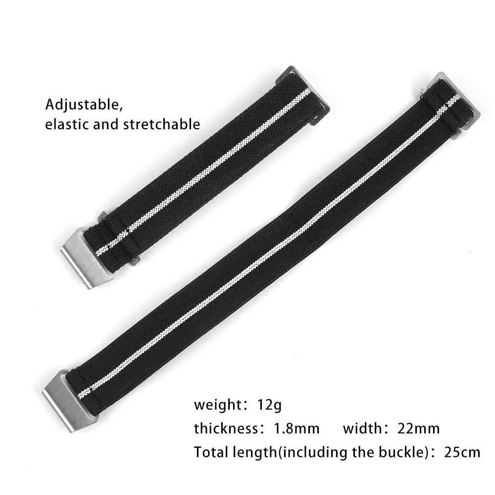 Nylon Watch Band 18mm 20mm 22m - огляд і ціна Parachute Strap Elastic
