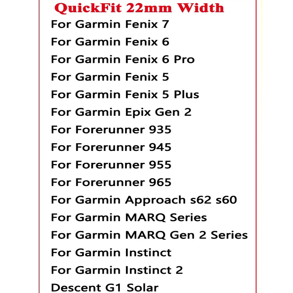 For Garmin Forerunner 945/935/ - огляд і ціна Silicone Watch Band 22Mm