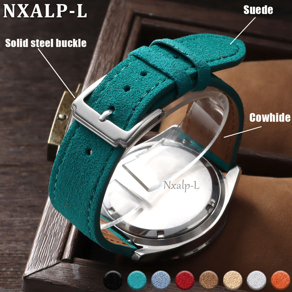 Durable Suede Cowhide Watch St - огляд і ціна Suede Strap Watch