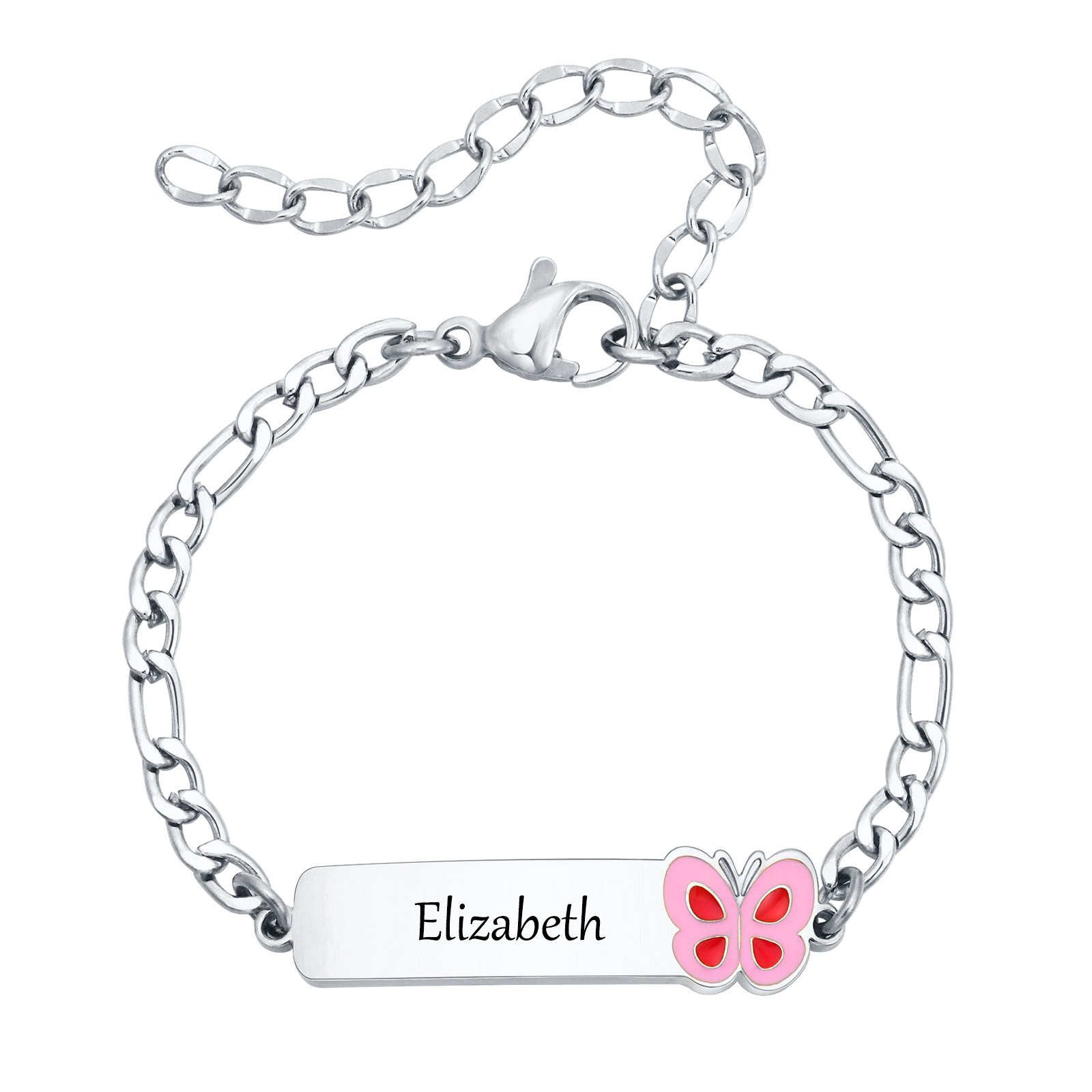 Vnox Personalized Baptism Gift - огляд і ціна Butterfly Clasp Deployant
