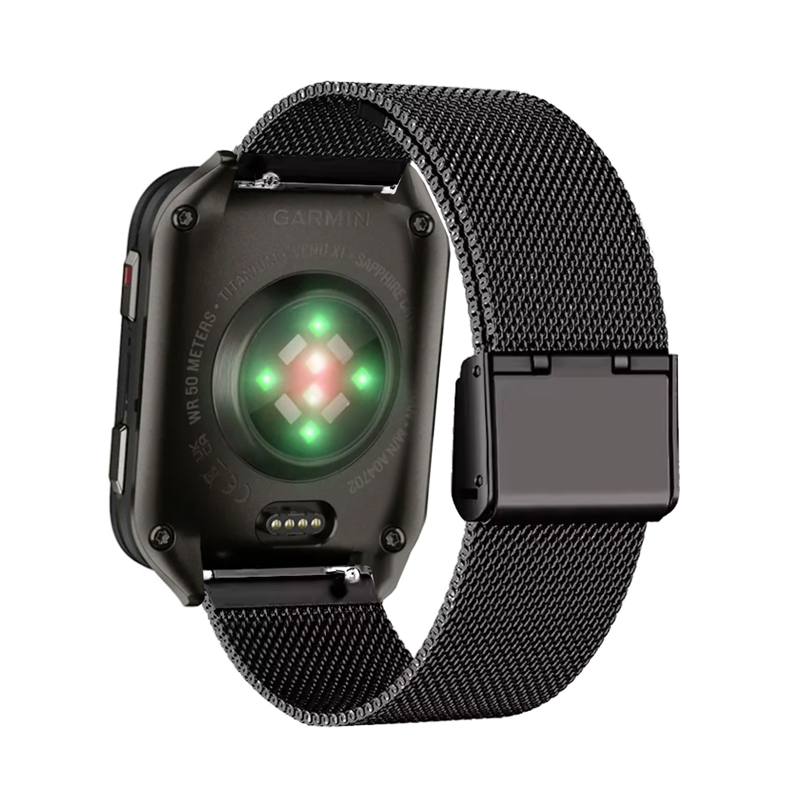 Metal Bands for Garmin Venu X1 - огляд і ціна Mesh Strap Metal