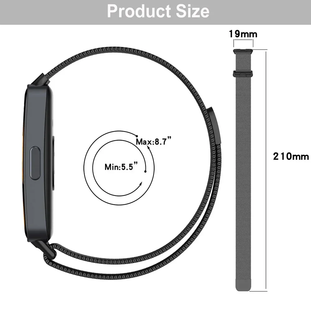Milanese Loop Strap for Huawei - огляд і ціна Milanese Loop Magnetic