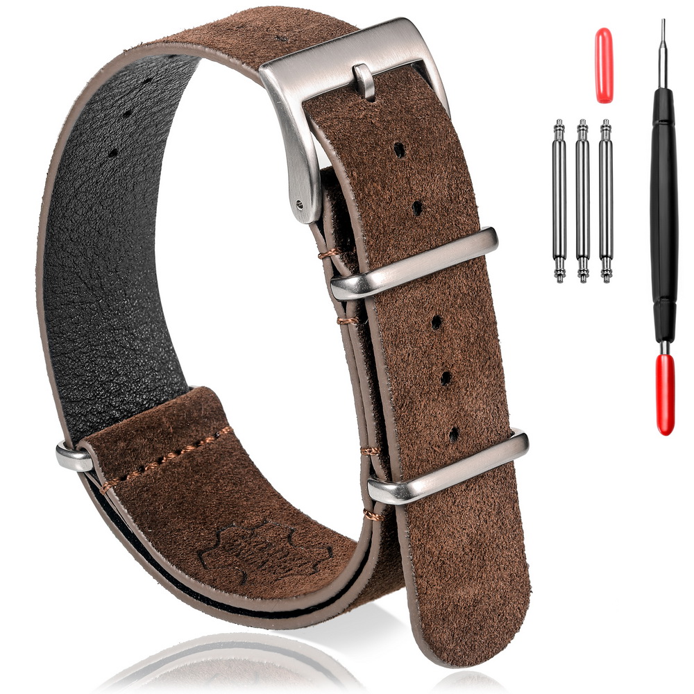 HEMSUT Genuine Leather Watch B - огляд і ціна Tropic Strap Vintage