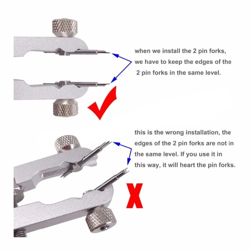 Aluminum Alloy Watch Band Remo - огляд і ціна Spring Bar Tool Set