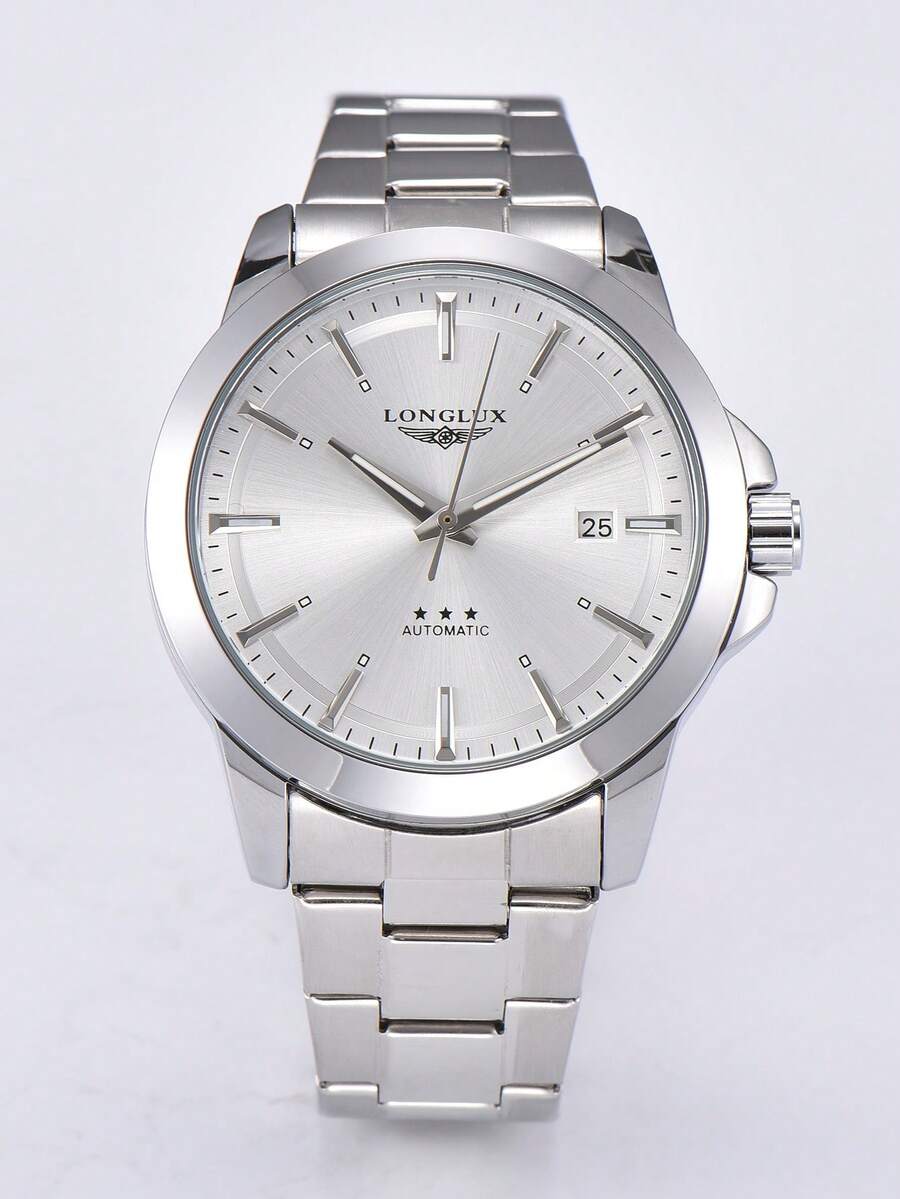 LONGLUX 1pc Men's Automatic Me - огляд і ціна Butterfly Clasp Deployant