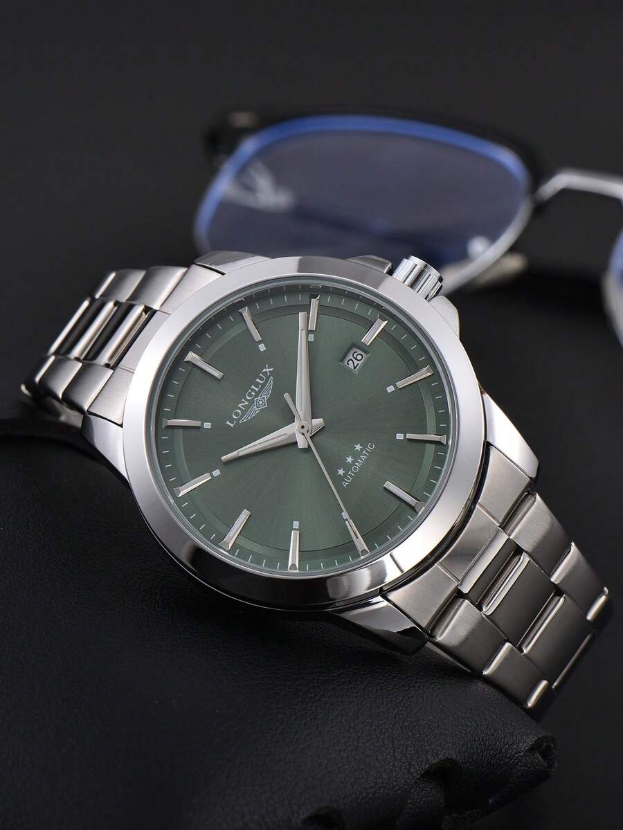 LONGLUX 1pc Men's Automatic Me - огляд і ціна Butterfly Clasp Deployant