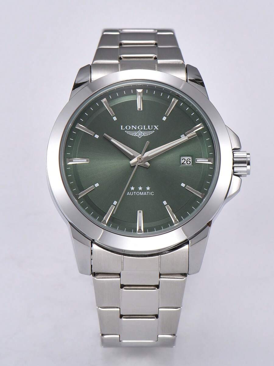 LONGLUX 1pc Men's Automatic Me - огляд і ціна Butterfly Clasp Deployant