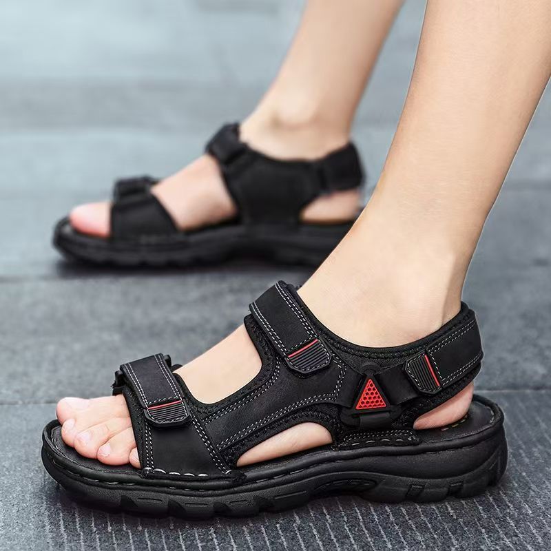 Men 2026 Summer New Real Leath - огляд і ціна Sport Loop Velcro