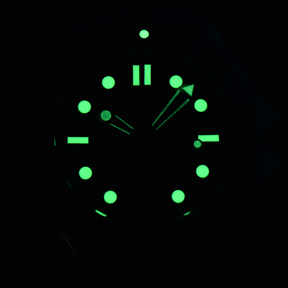 42mm luminous display men's wa - огляд і ціна Stainless Bracelet Diver
