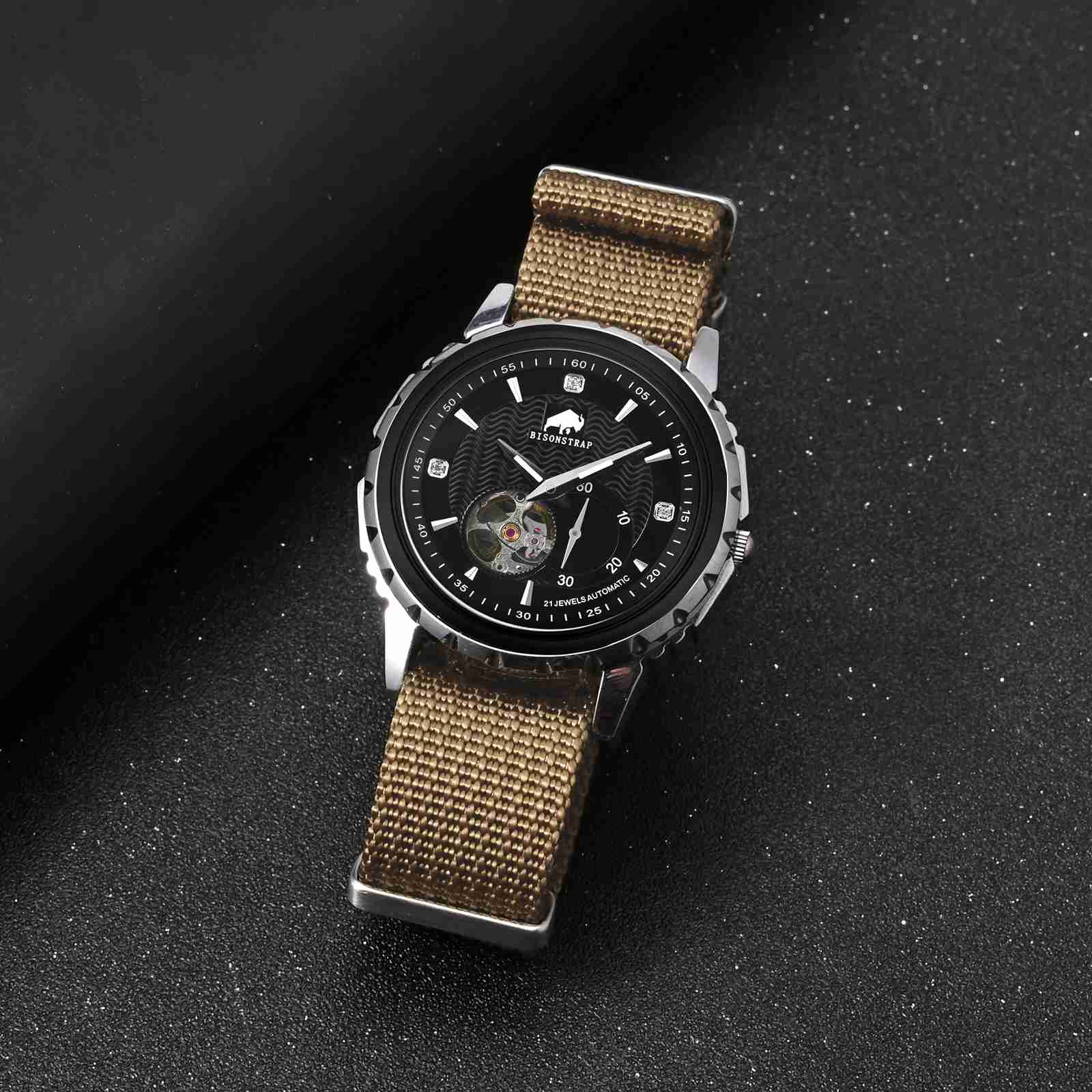 BISONSTRAP Men's Watch Strap 1 - огляд і ціна Nato Strap Nylon