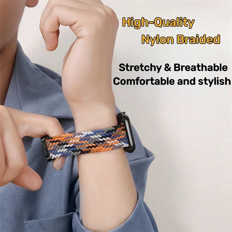 Nylon Braided Loop Strap For A - огляд і ціна Milanese Loop Magnetic
