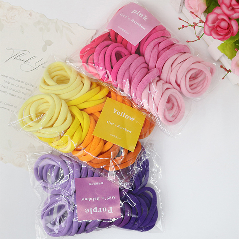 50PCS/Set Women Girls Basic Ha - огляд і ціна Silicone Band Women