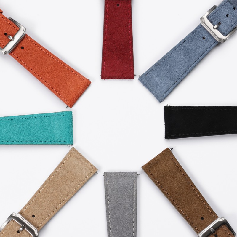 Quick Release Suede Leather Wa - огляд і ціна Suede Strap Watch