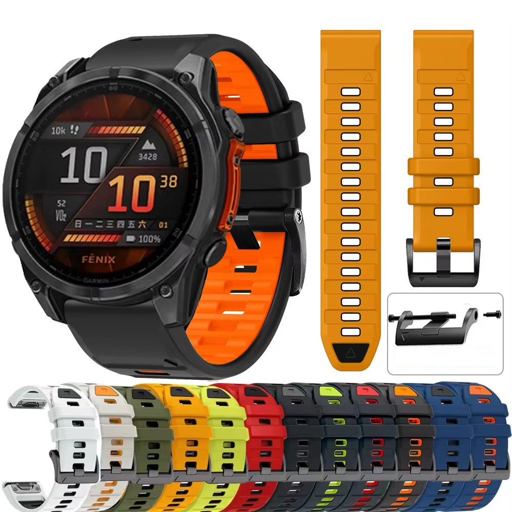QuickFit 26mm 22mm Silicone Wa - огляд і ціна Silicone Watch Band 22Mm