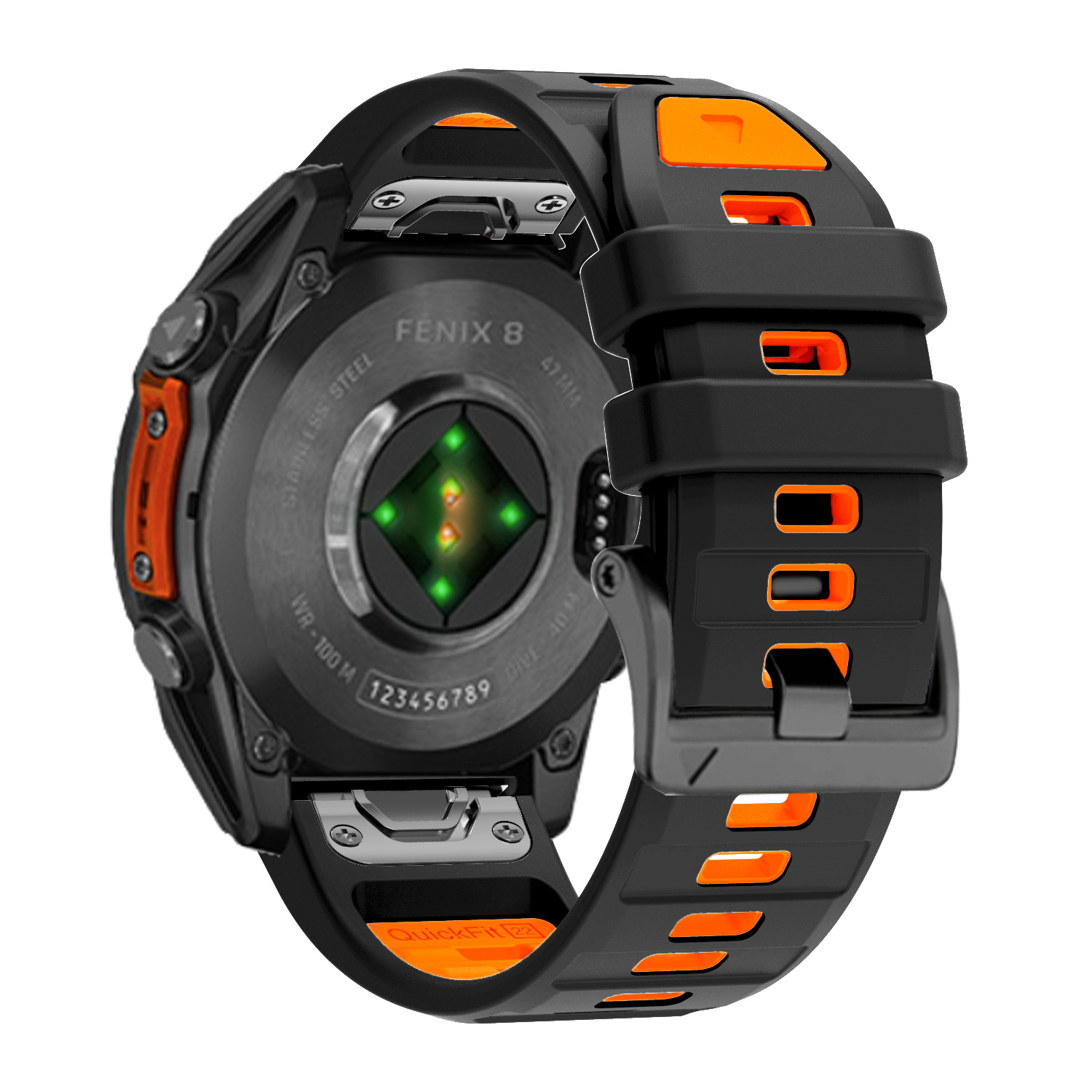 QuickFit 26mm 22mm Silicone Wa - огляд і ціна Silicone Watch Band 22Mm