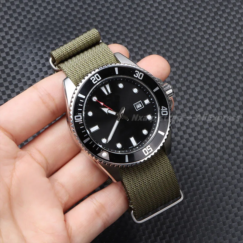 Ribbed Nylon Watch Strap 18mm  - огляд і ціна Nato Strap Nylon