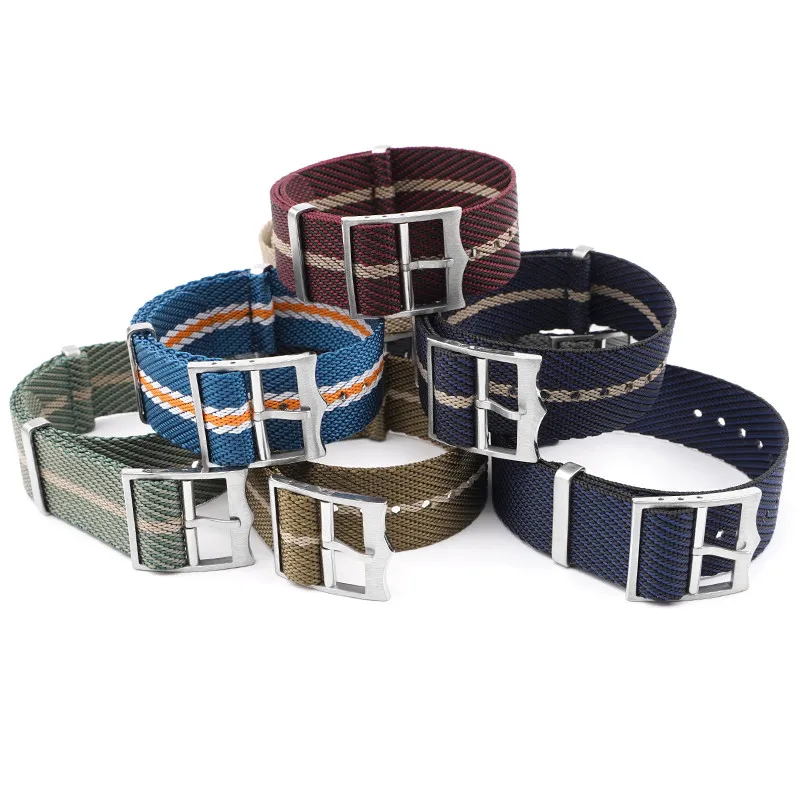 20mm 22mm Weave Canvas Nylon S - огляд і ціна Nato Strap Nylon
