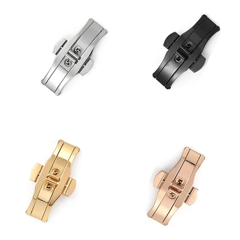 Polished Stainless Steel Buckl - огляд і ціна Butterfly Clasp Deployant