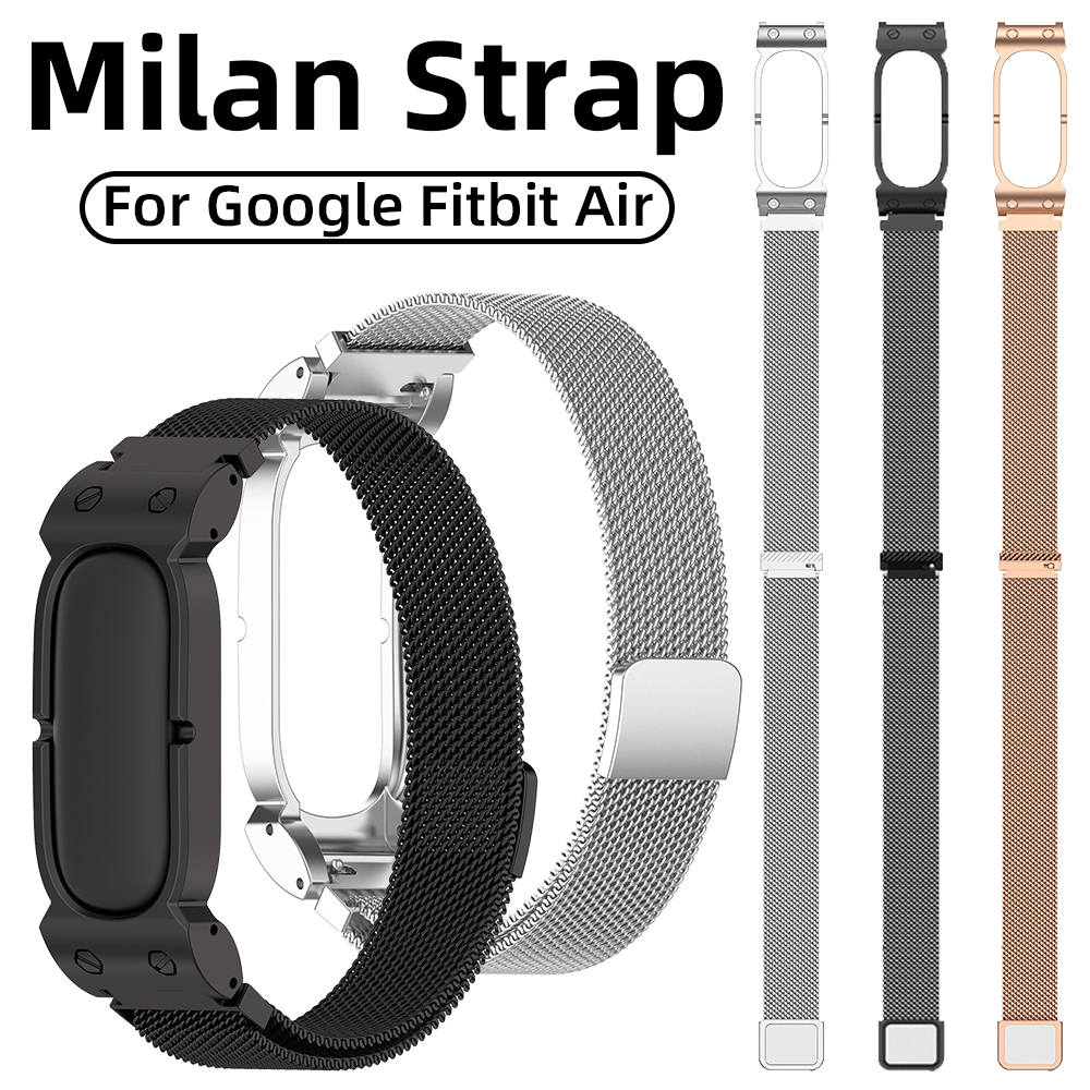 Milanese Watch Band For Fitbit - огляд і ціна Mesh Strap Metal