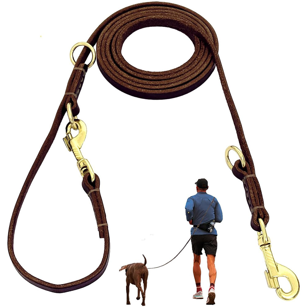 Multi Function Leather Dog Lea - огляд і ціна Leather Strap Quick Release
