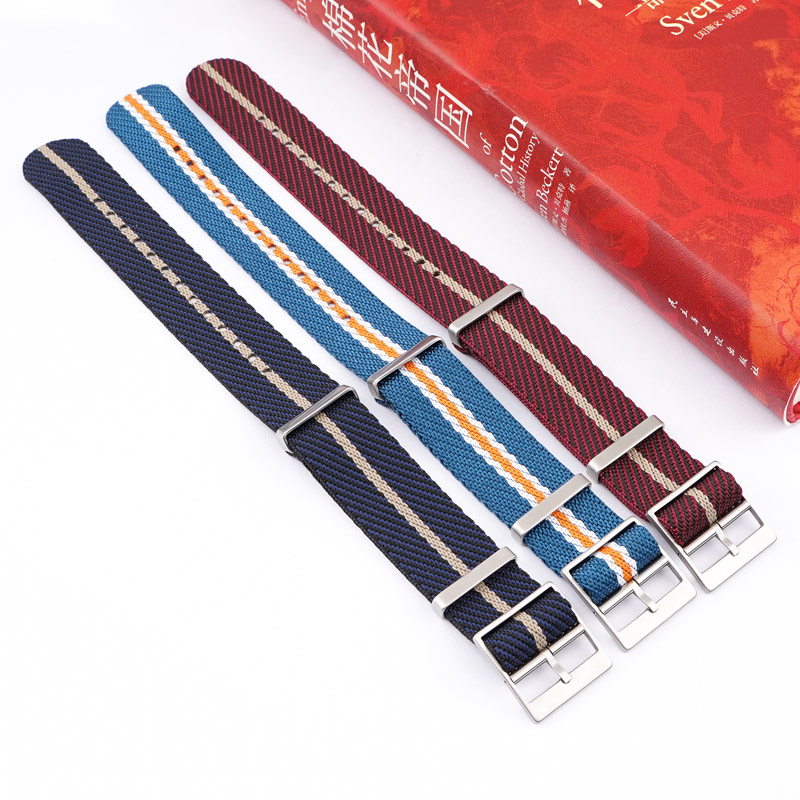 Woven Nylon Strap 18/20/22/24m - огляд і ціна Canvas Strap Watch