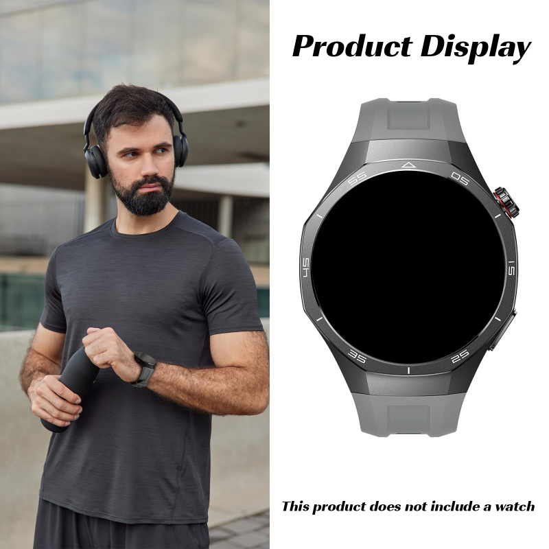 22mm Silicone Strap for Huawei - огляд і ціна Silicone Watch Band 22Mm