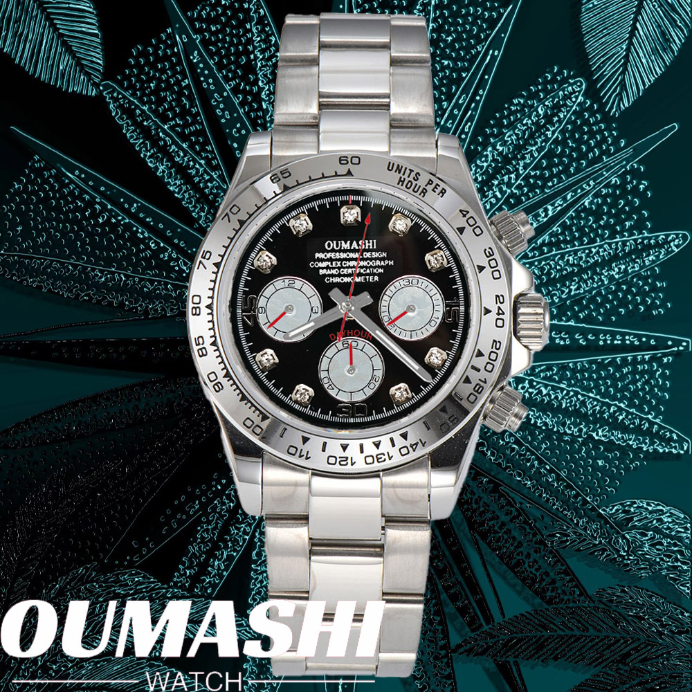 Luxury VK63 WATCH 39.3mm quart - огляд і ціна Stainless Bracelet Diver