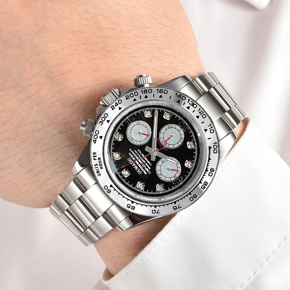 Luxury VK63 WATCH 39.3mm quart - огляд і ціна Stainless Bracelet Diver