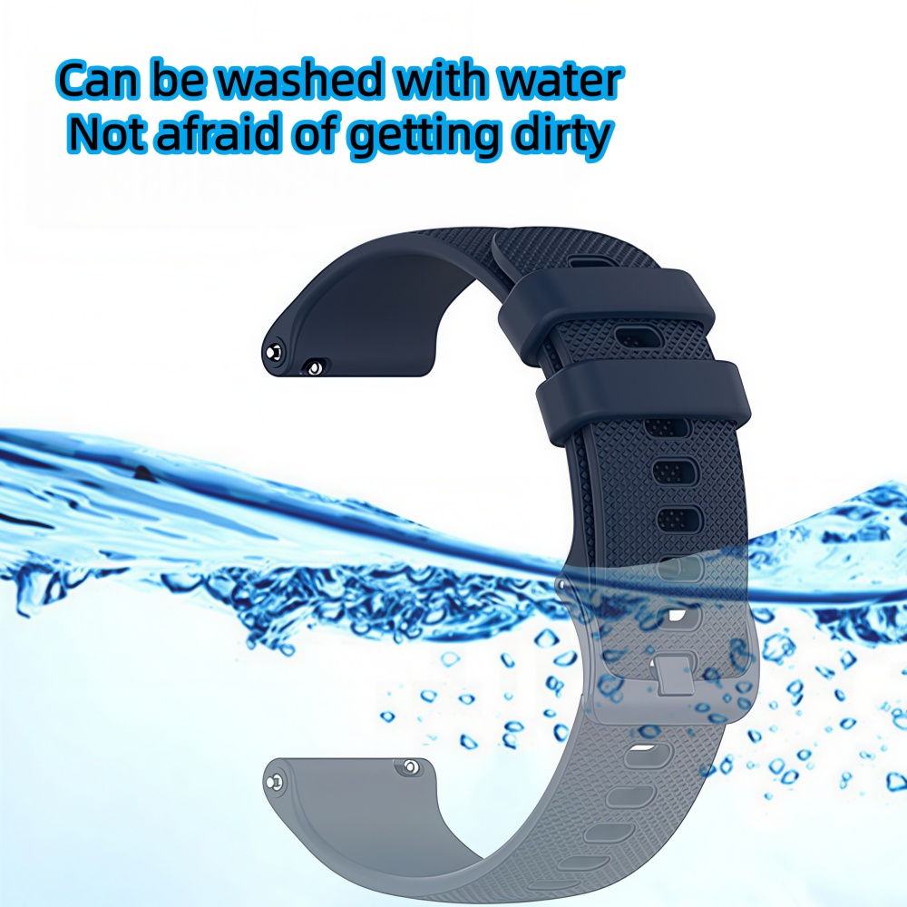 Silicone Quick Release Wristba - огляд і ціна Silicone Watch Band 22Mm