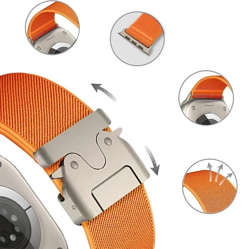 Parachute Strap for Apple Watc - огляд і ціна Parachute Strap Elastic