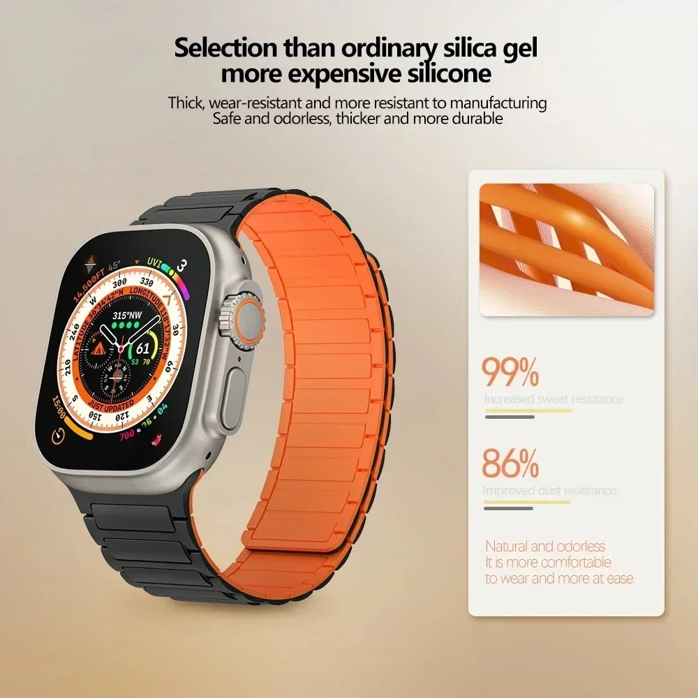 Magnetic sports band for Apple - огляд і ціна Milanese Loop Magnetic