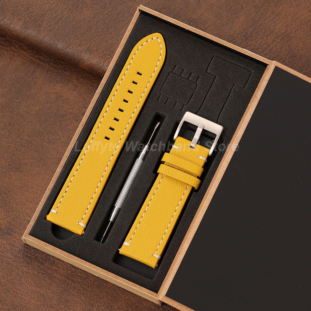 Double Sided Litchi Texture St - огляд і ціна Leather Strap Quick Release