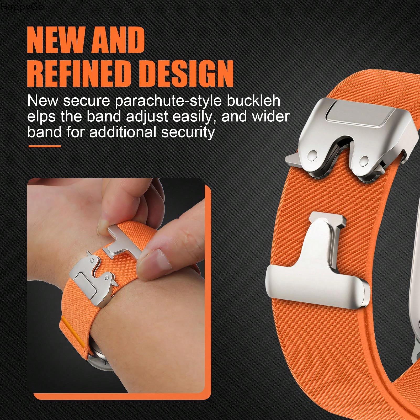 Wide Stretchy Nylon Wrist Stra - огляд і ціна Parachute Strap Elastic