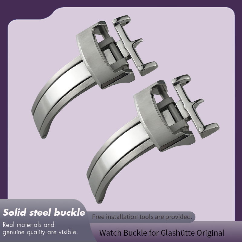 316L Stainless Steel Folding B - огляд і ціна Butterfly Clasp Deployant